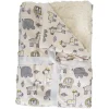Cangaroo Shaggy Beige 75 x 105 cm Wiegdeken< Baby Beddengoed