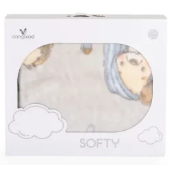 Softy Lovely Day Grey 110 x 140 cm Ledikantdeken|Cangaroo Clearance