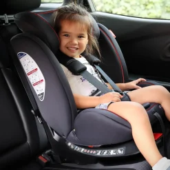 Carkids I-Size Autostoeltje Darcy 360° Draaibaar 40-150cm Isofix Zwart/Rood< Autostoel