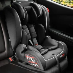 Carkids I-Size Autostoeltje Jessie 76-150cm Isofix Zwart/Wit< Autostoel