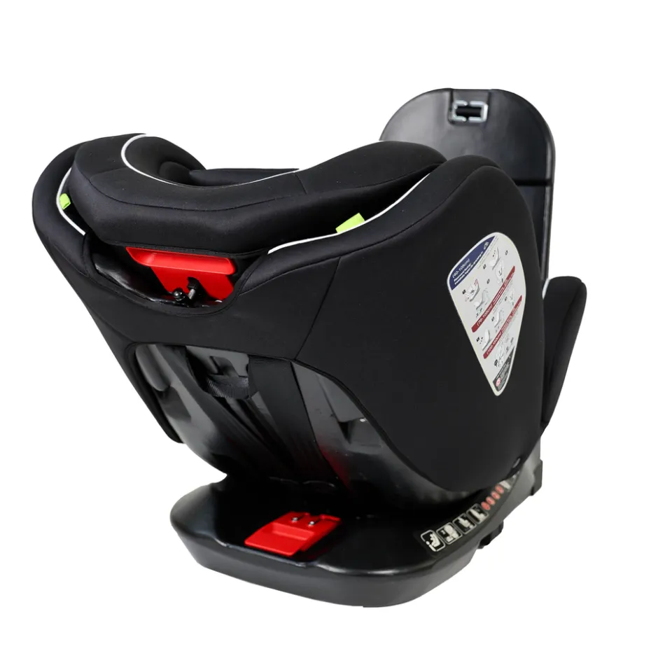 I-Size Autostoeltje Darcy 360° Draaibaar 40-150cm Isofix Zwart/Wit|Carkids Hot