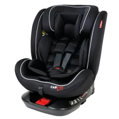 I-Size Autostoeltje Darcy 360° Draaibaar 40-150cm Isofix Zwart/Wit|Carkids Hot