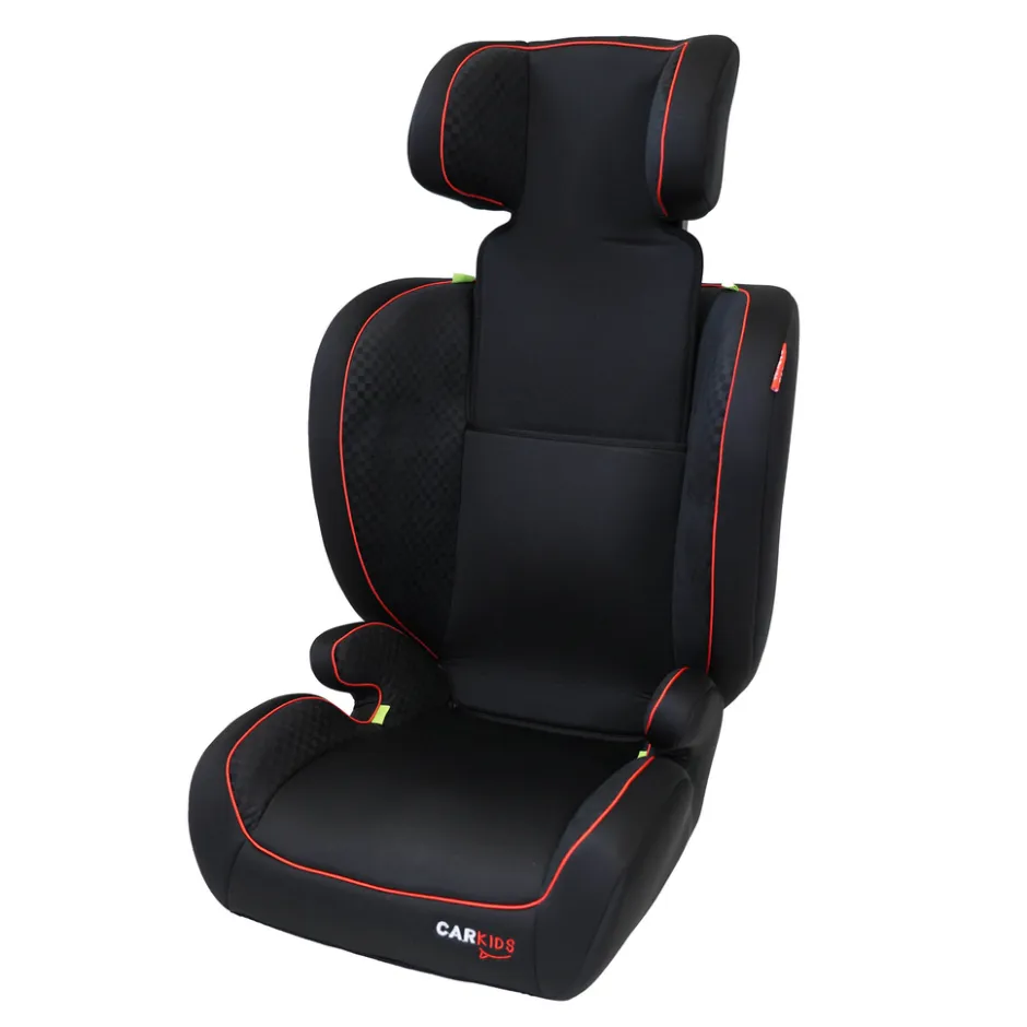 Carkids I-Size Autostoeltje Frankie 100-150cm Zwart/Rood< Autostoel