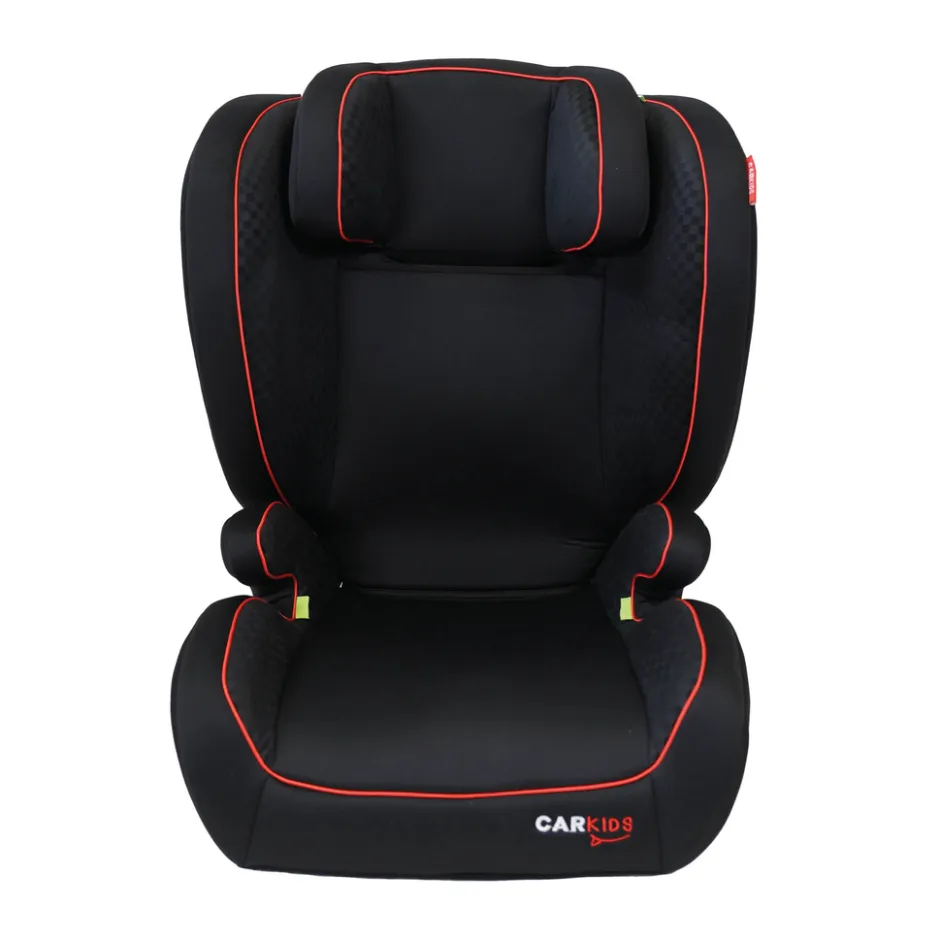 Carkids I-Size Autostoeltje Frankie 100-150cm Zwart/Rood< Autostoel
