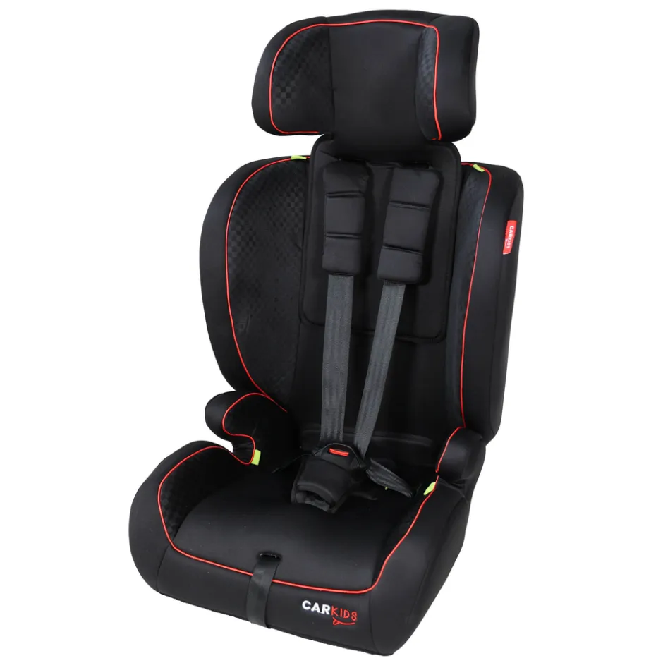 Carkids I-Size Autostoeltje Luca 76-150cm Zwart/Rood< Autostoel