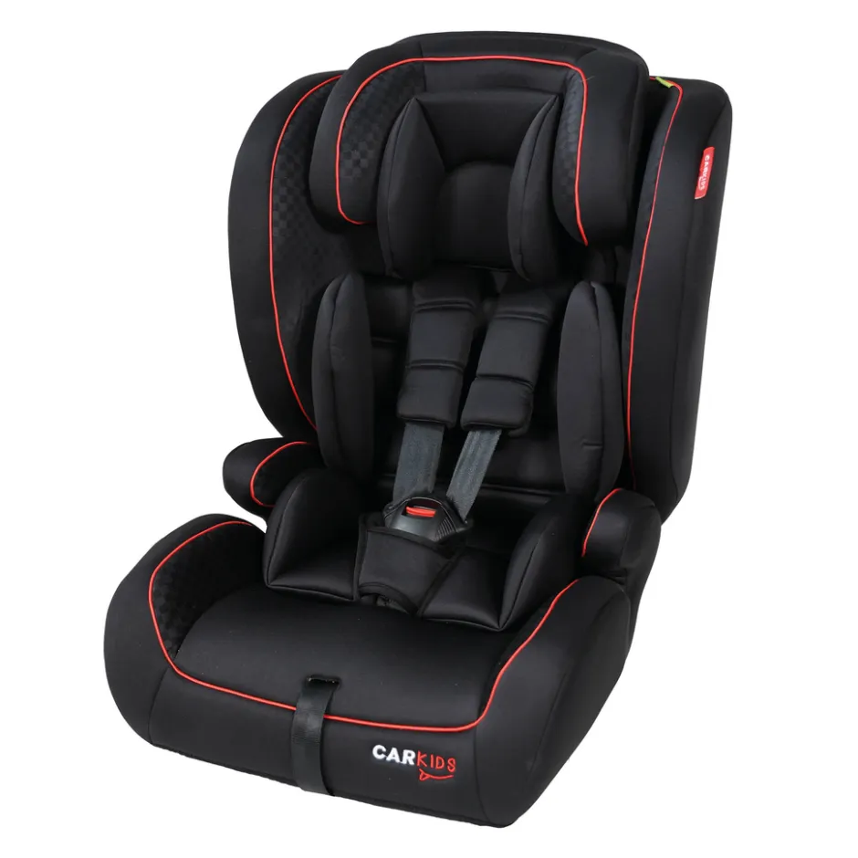Carkids I-Size Autostoeltje Luca 76-150cm Zwart/Rood< Autostoel