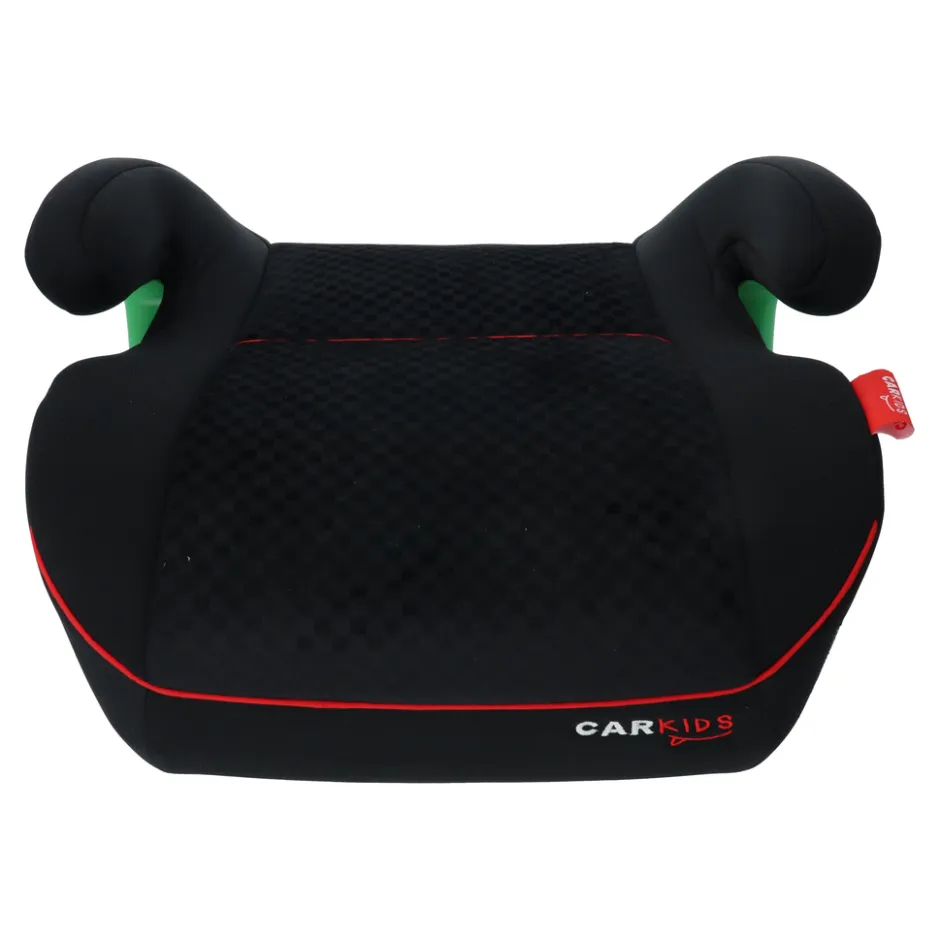 Carkids I-Size Isofix Zitverhoger Alfie 125-150cm Zwart/Rood< Zitverhogers