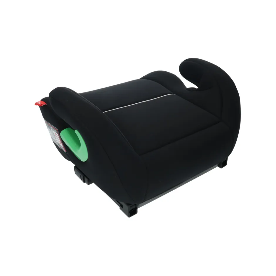 I-Size Isofix Zitverhoger Alfie 125-150cm Zwart/Wit|Carkids Outlet