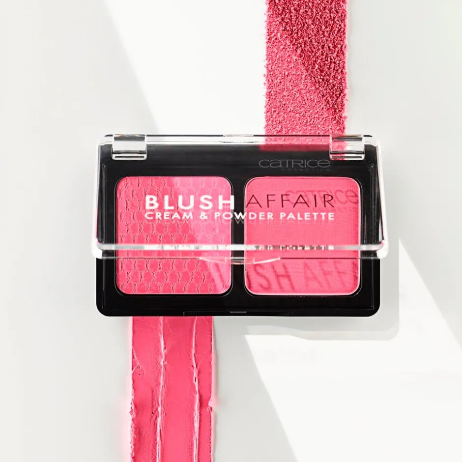 Blush Affair 020 Pleasing Pink Cream & Powder Palette|Catrice New