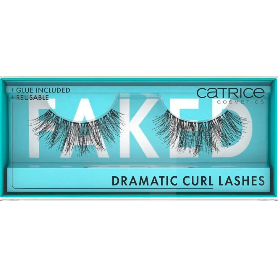 Faked Dramatic Curl Lashes|Catrice Hot