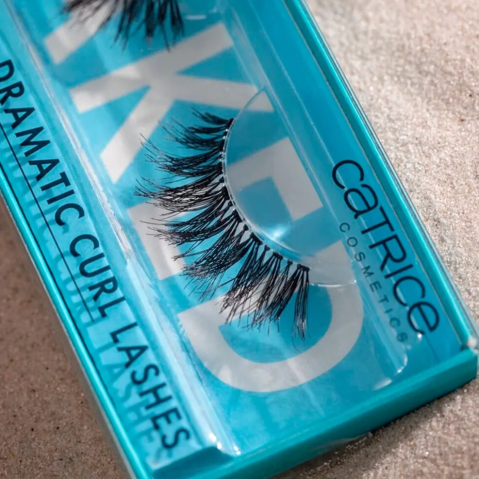 Faked Dramatic Curl Lashes|Catrice Hot