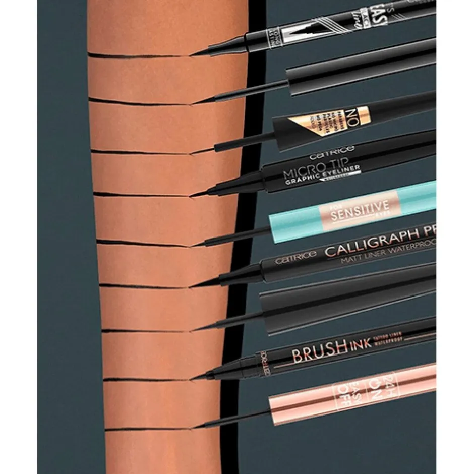 24H Brush Liner Ultra Black Eyeliner|Catrice Sale