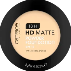 18H HD Matte 010W Powder Foundation|Catrice Discount