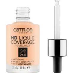 HD 005 Ivory Beige Liquid Coverage Foundation|Catrice Best