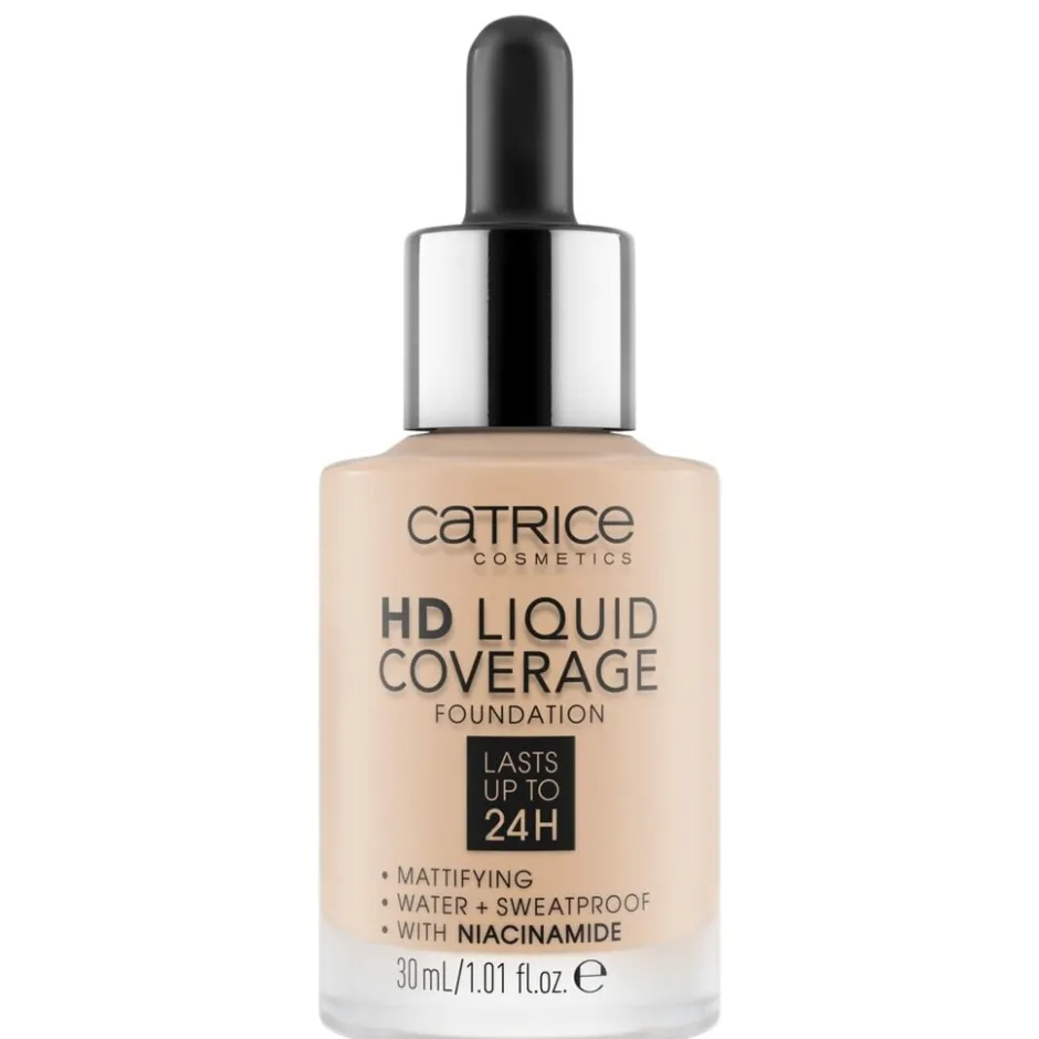 HD 010 Light Beige Liquid Coverage Foundation|Catrice Best