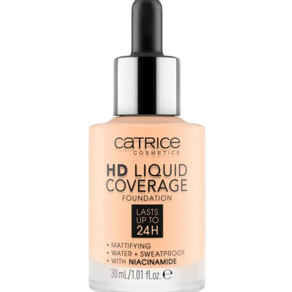HD 002 Porcelain Beige Liquid Coverage Foundation|Catrice Outlet