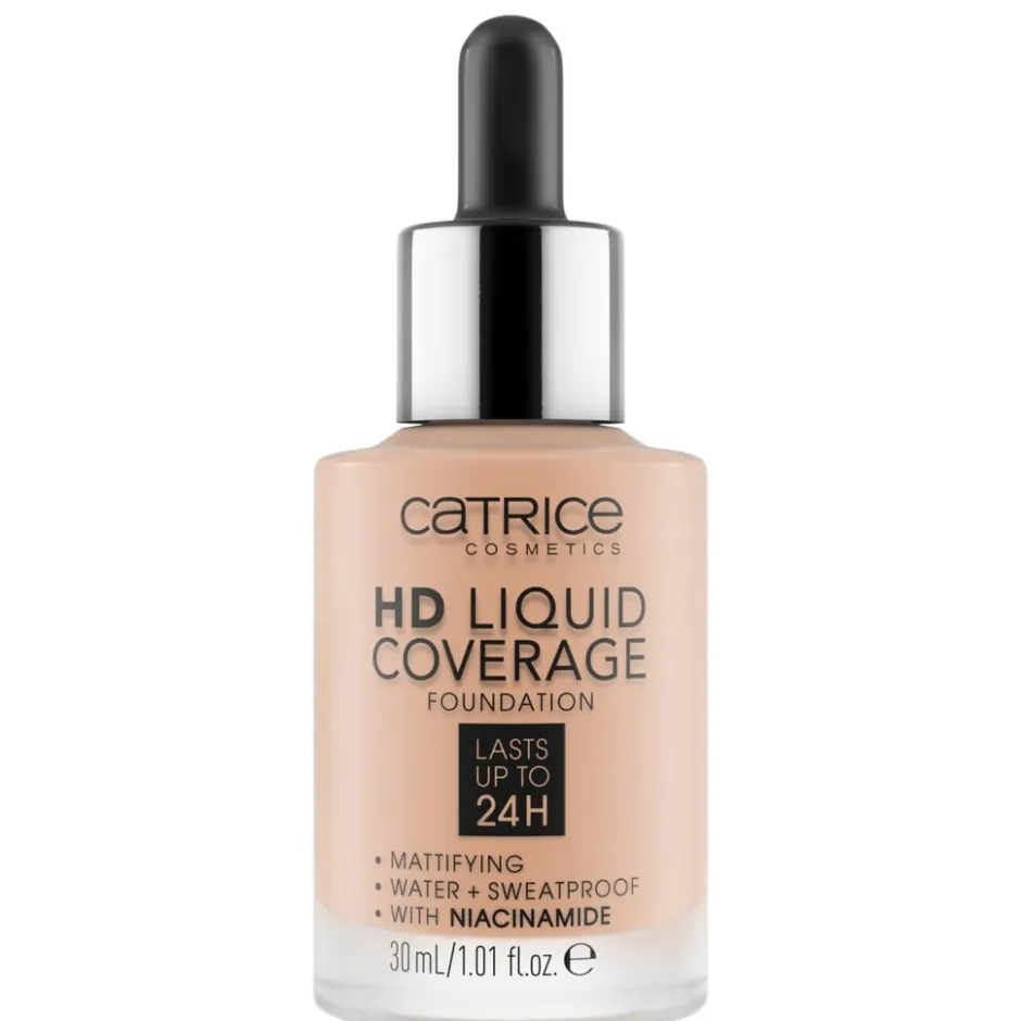 Catrice HD 020 Rose Beige Liquid Coverage Foundation< Foundation