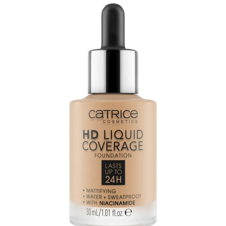 HD Liquid Coverage 032 Nude Beige Foundation|Catrice Hot
