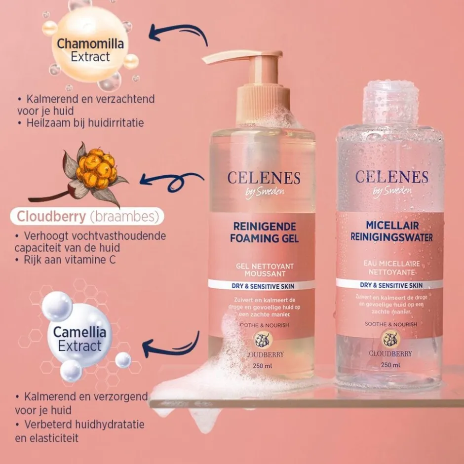 CELENES BY SWEDEN Reinigende Foaming Gel< Gezichtsreiniging