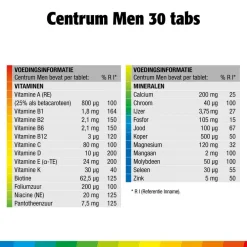 Men Multivitaminen Tabletten|Centrum Online