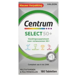 Select 50+ Multivitaminen Tabletten|Centrum
