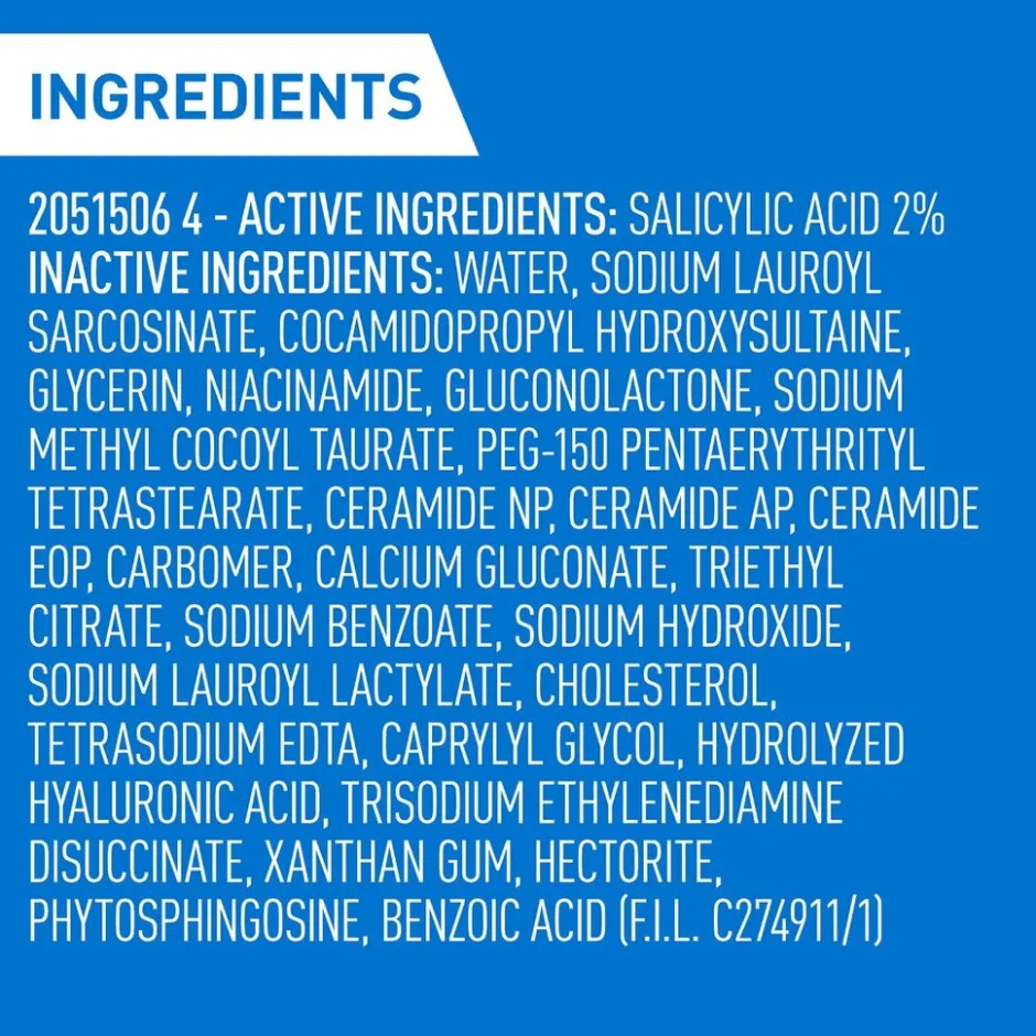 CeraVe Anti-Onzuiverheden Reinigingsgel< Dermacare|Gezichtsreiniging