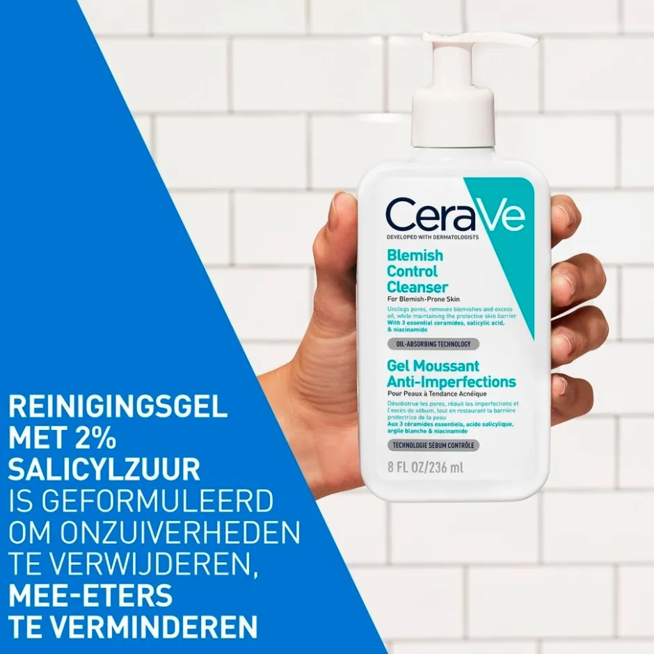 CeraVe Anti-Onzuiverheden Reinigingsgel< Dermacare|Gezichtsreiniging