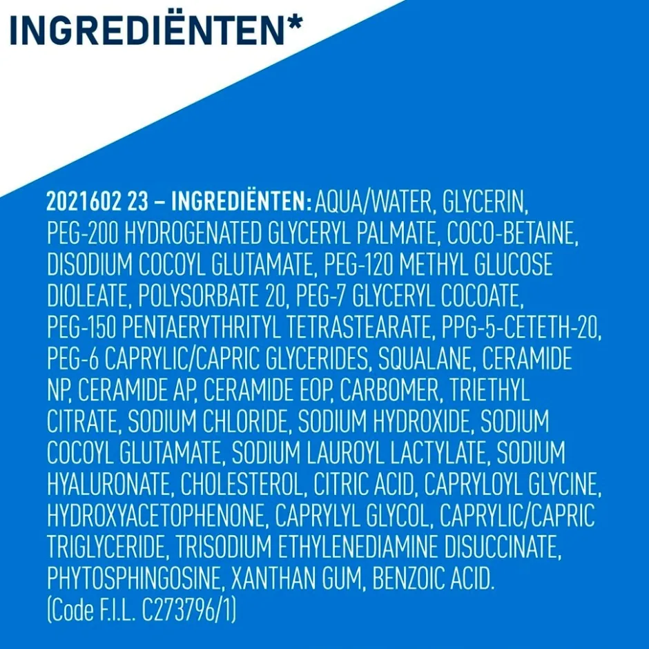 Hydraterende Schuimende Reinigingsolie|CeraVe New