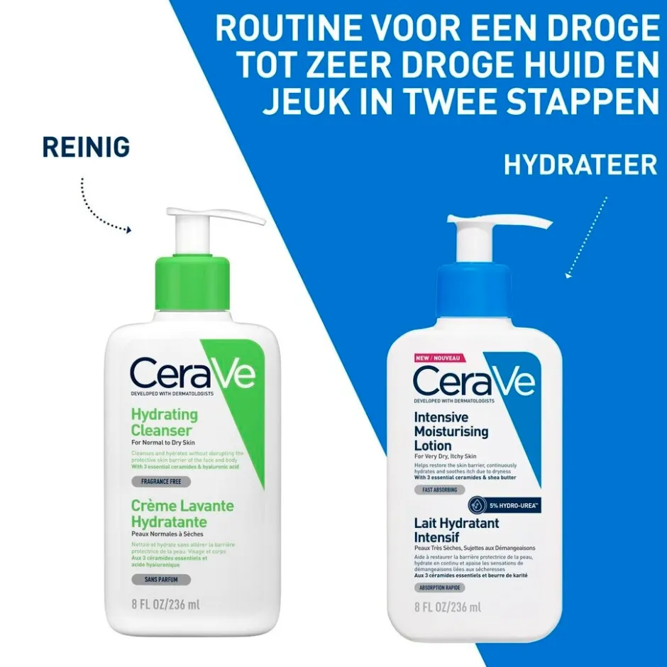 CeraVe Intensief Hydraterende Lotion< Bodylotion|Dermacare