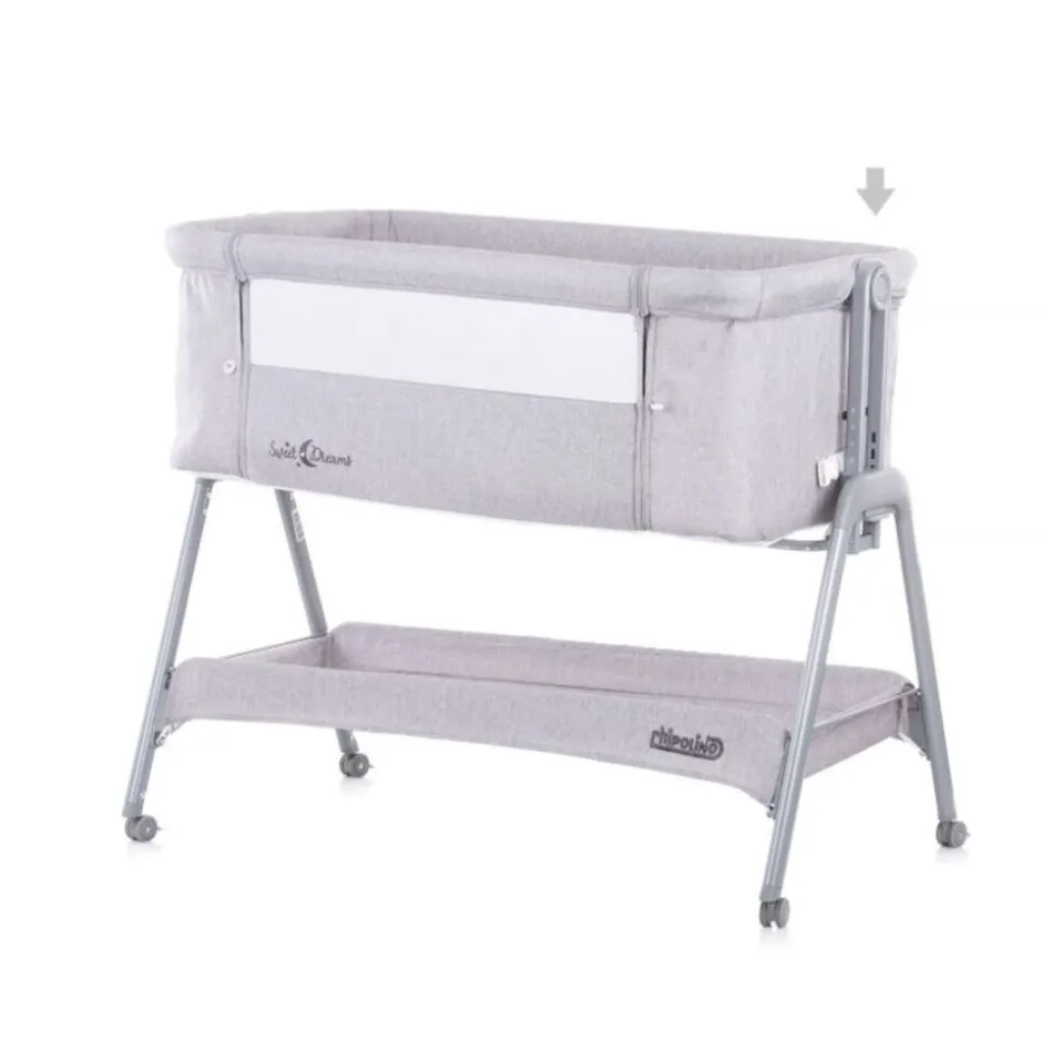Sweet Dreams Wieg/Co-sleeper met Wieltjes|Chipolino Hot