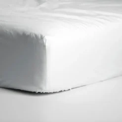 Cinderella Hoeslaken Basic Katoen 30cm Hoekhoogte - white 160x200cm< Slapen