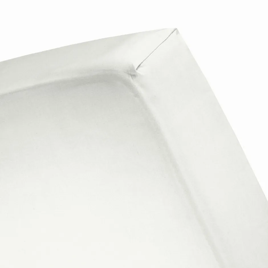 Cinderella Hoeslaken Dubbel Jersey Stretch 30cm Hoek - ivory 180x200/210cm< Slapen