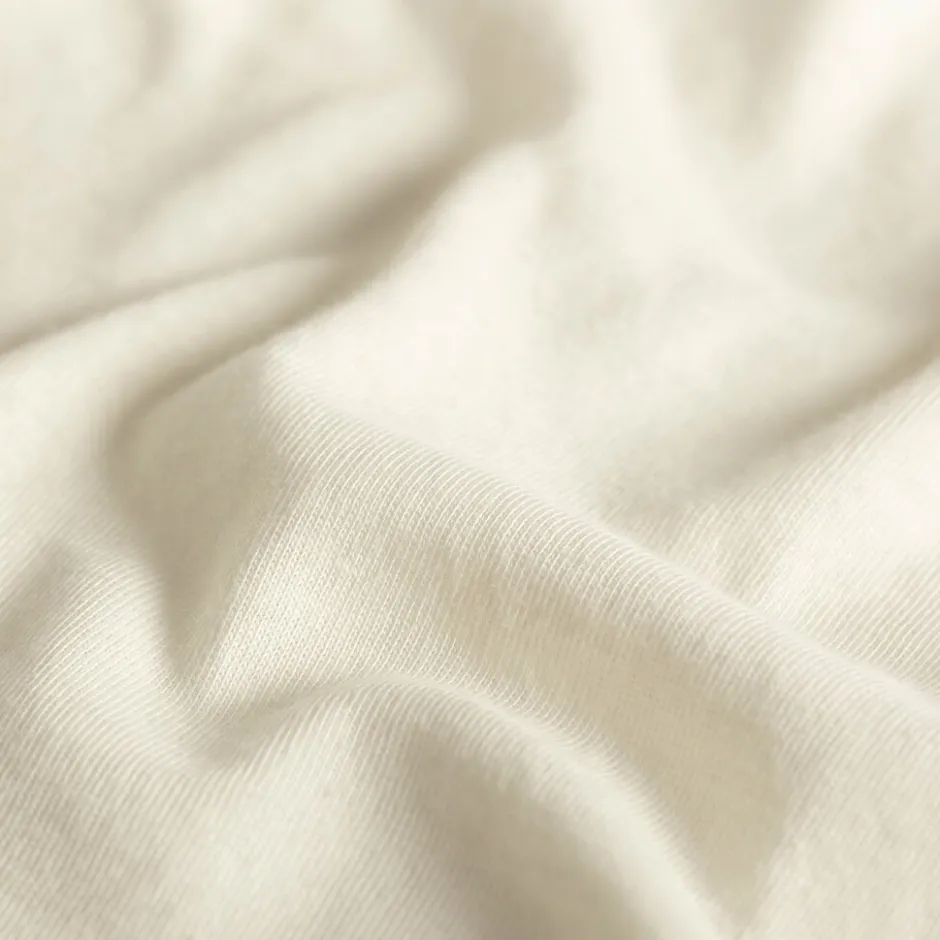 Hoeslaken Dubbel Jersey Stretch 30cm Hoek - ivory 80/90x210/220 - 100x200cm|Cinderella Hot