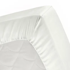 Cinderella Hoeslaken Jersey Stretch 30cm Hoge Hoek - ivoor 160x210/220cm< Slapen
