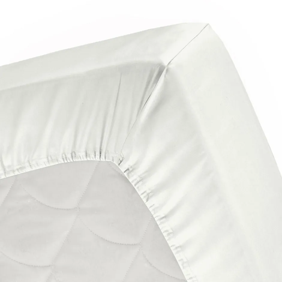 Cinderella Hoeslaken Jersey Stretch 30cm Hoge Hoek - ivoor 140x200cm< Slapen