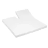 Cinderella Splittopper Hoeslaken Jersey Katoen Stretch Single Split - white 180x200/210cm< Slapen