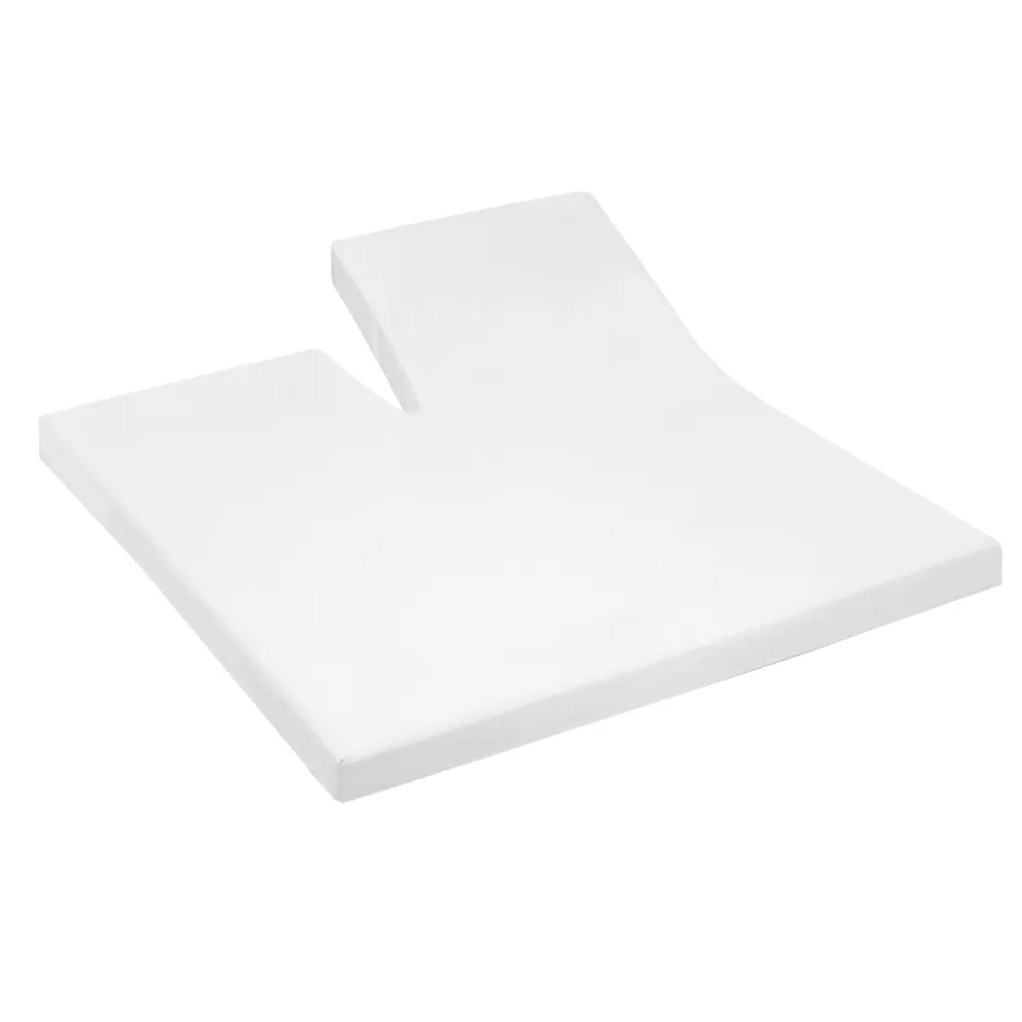 Cinderella Splittopper Hoeslaken Jersey Katoen Stretch Single Split - white 200x200/210cm< Slapen