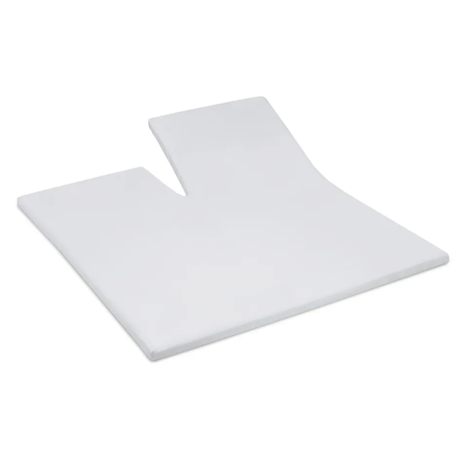 Splittopper Single Split Hoeslaken Katoen Satijn - light grey 160x200cm|Cinderella Best