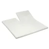 Splittopper Single Split Hoeslaken Katoen Satijn - ivoor 180x200cm|Cinderella Best