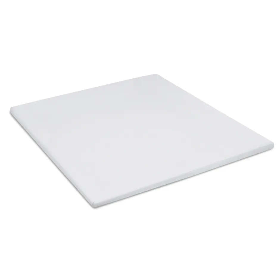 Topper Hoeslaken Katoen Satijn - licht grey 180x210cm|Cinderella Best