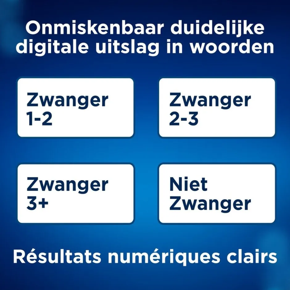 Clearblue Digitale Zwangerschapstest met Wekenindicator< Zelftesten