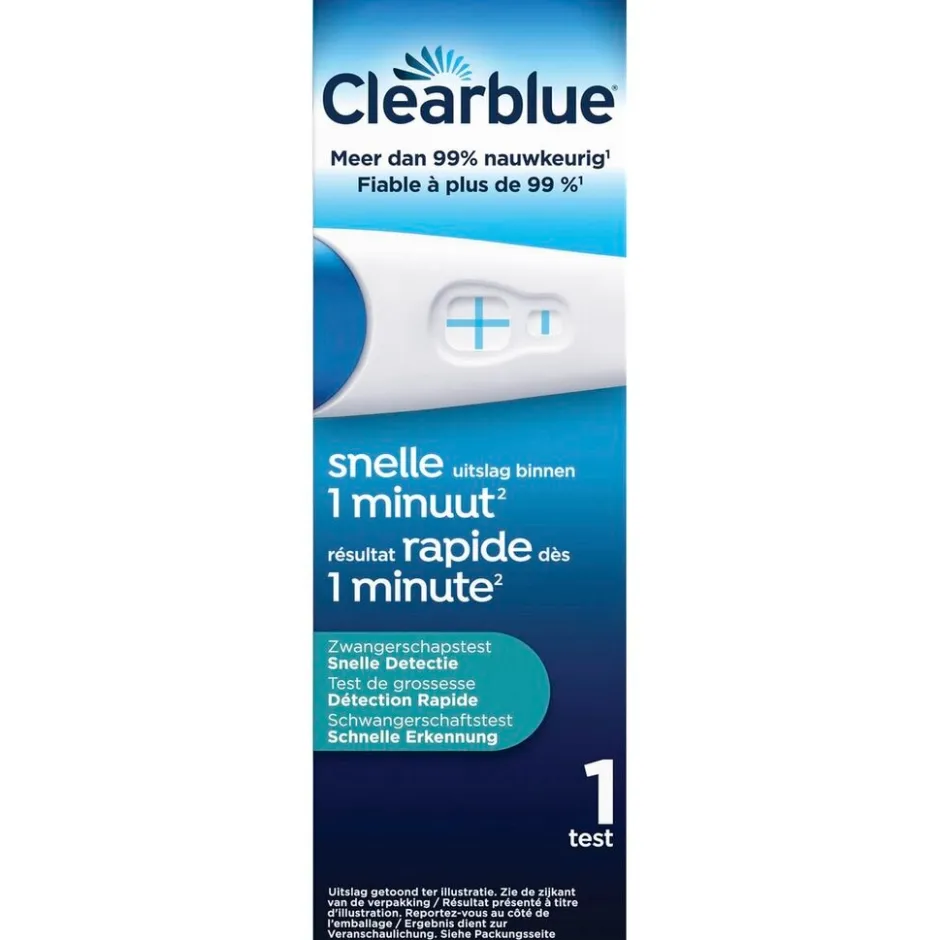 Snelle Detectie Zwangerschapstest|Clearblue Online