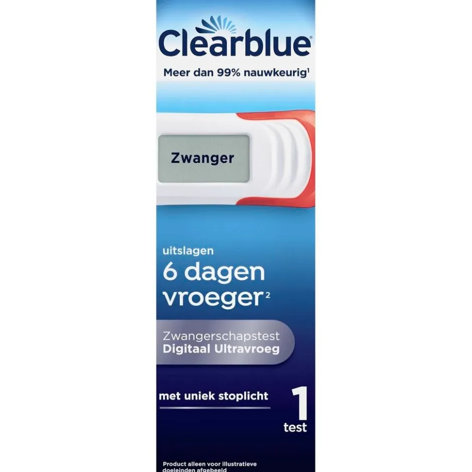 Ultravroeg Digitaal Zwangerschapstest|Clearblue Discount