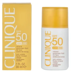 Mineral Sunscreen Fluid For Face SPF50 30ml|Clinique New
