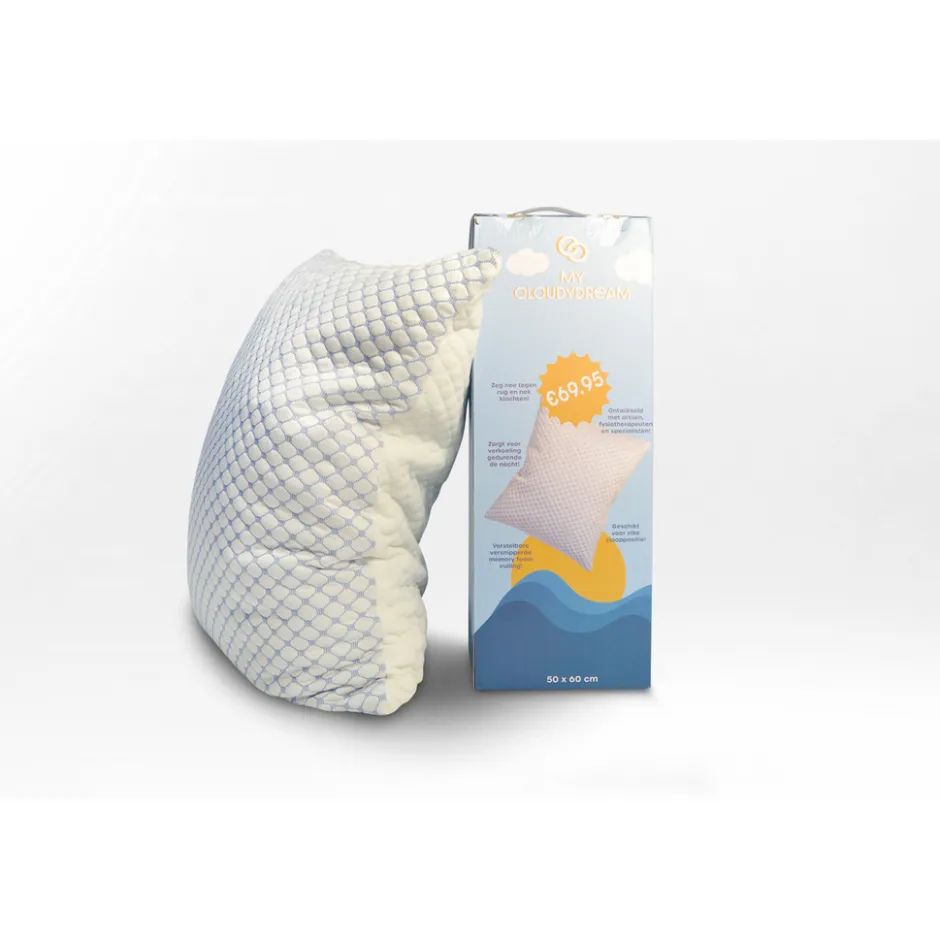 Aanpasbaar Memory Foam Hoofdkussen|Cloudy Dream