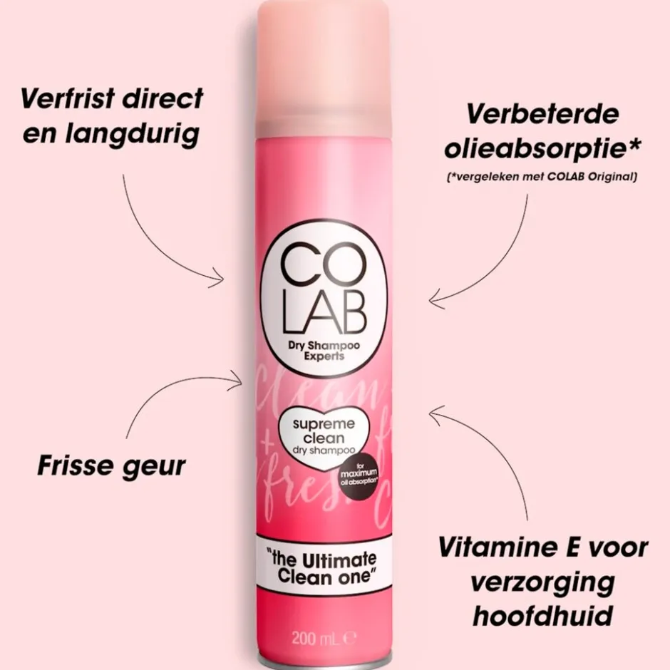 Colab Supreme Clean Droogshampoo< Droogshampoo