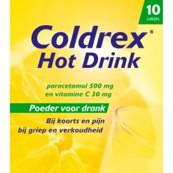 Coldrex Hot Drink 500mg Poeder voor Drank|Hot Coldrex Outlet