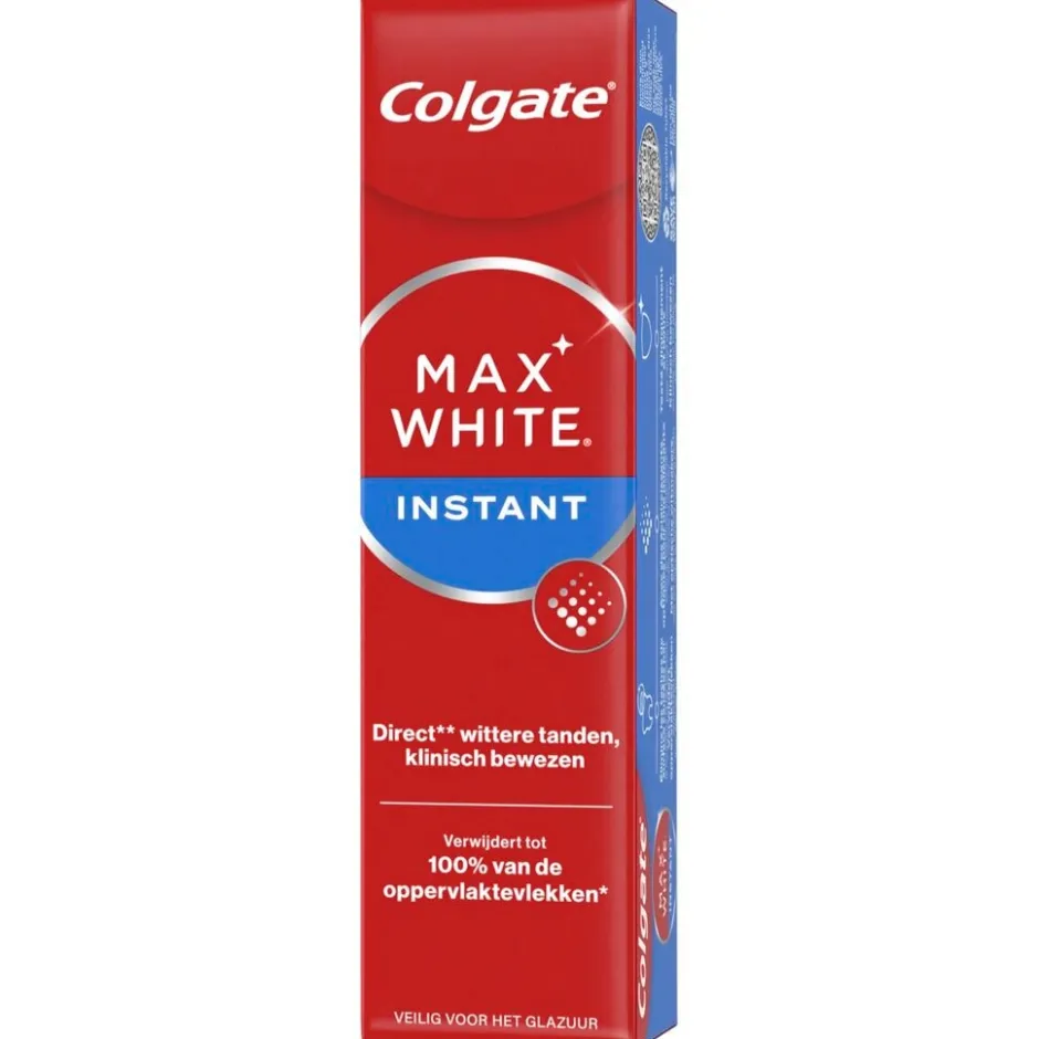 Max White Instant Tandpasta|Colgate