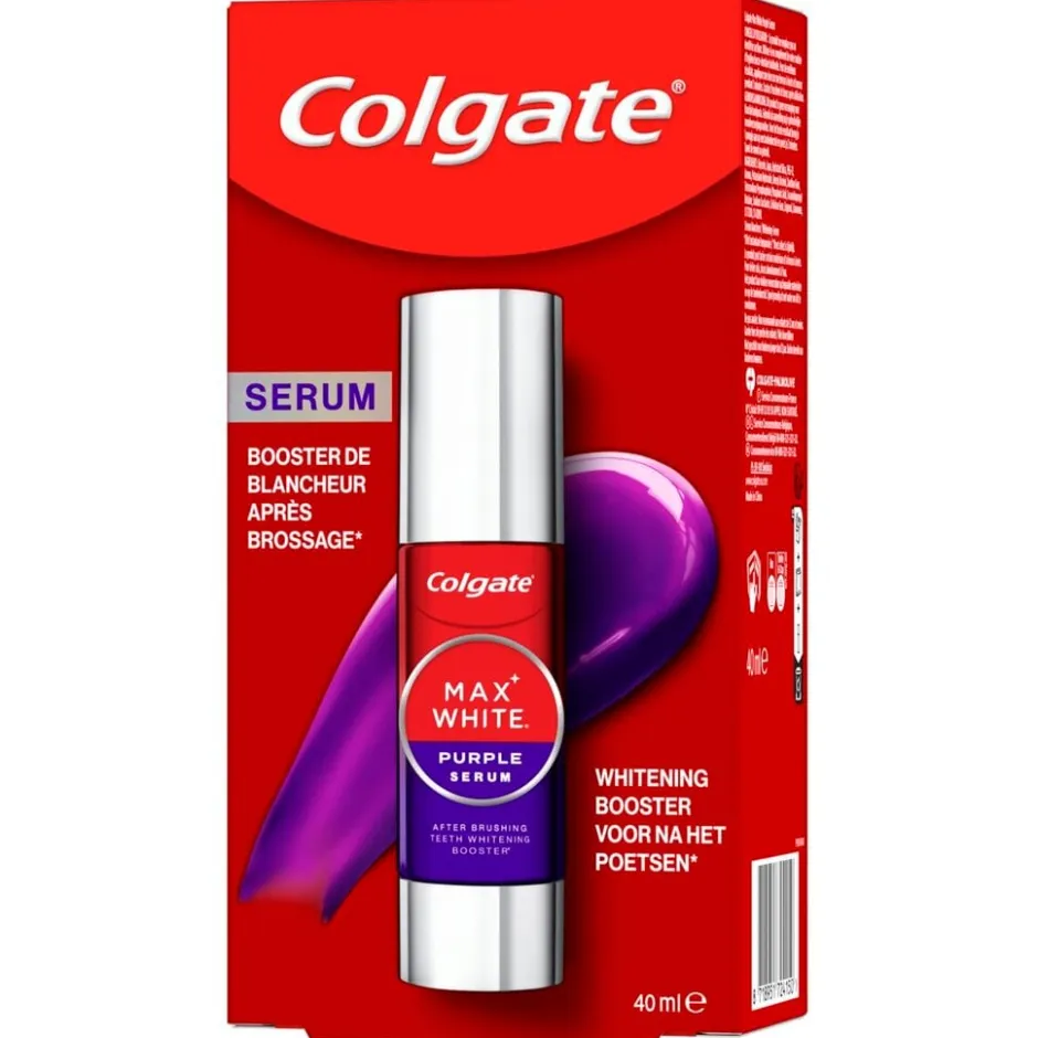 Colgate Max White Purple Serum< Whitening Producten
