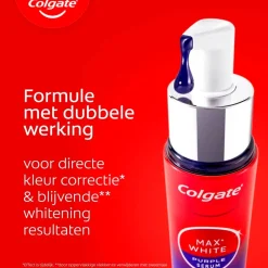 Colgate Max White Purple Serum< Whitening Producten